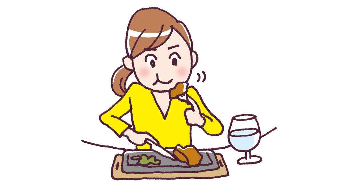 タンパク質をとり前向きホルモンをつくる