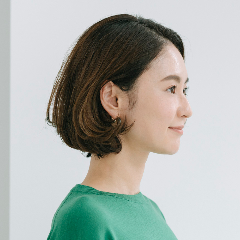後ろから見た アラフォーに合う人気ヘアスタイル7位