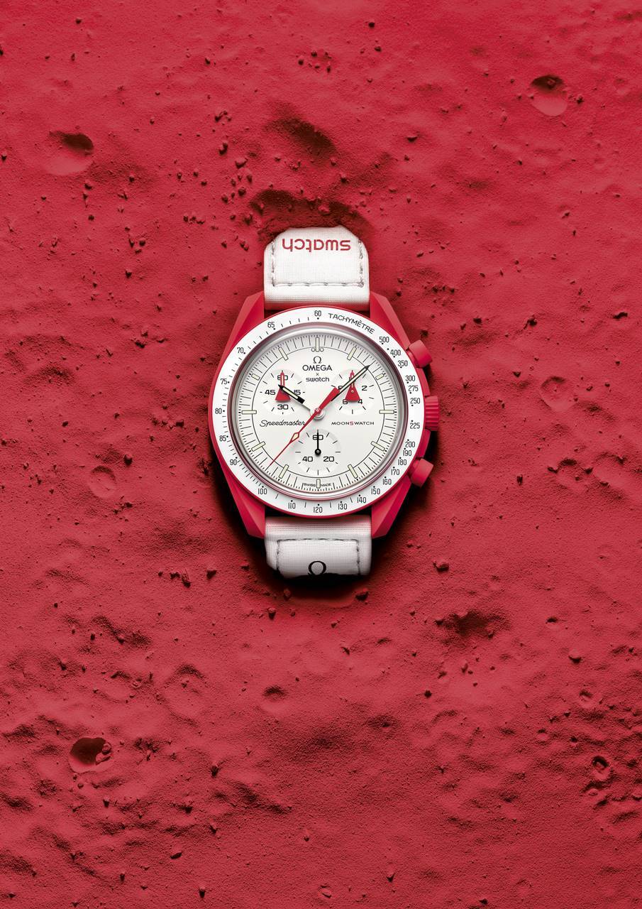 オメガ×スウォッチ Mission to Mars ムーンスウォッチ