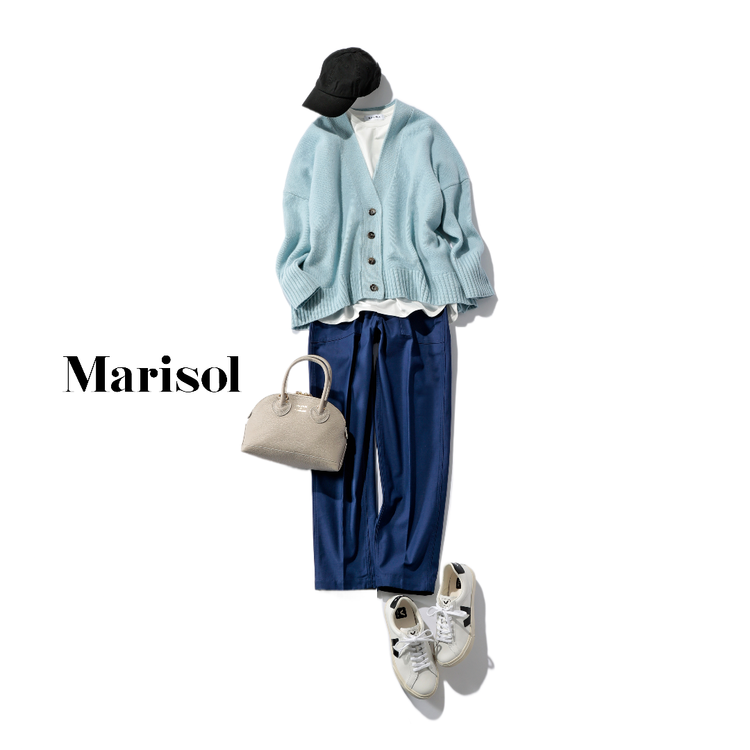 40代のファッション ファッションコーディネート見本帖 ファッション誌marisol マリソル 40代をもっとキレイに 女っぷり上々