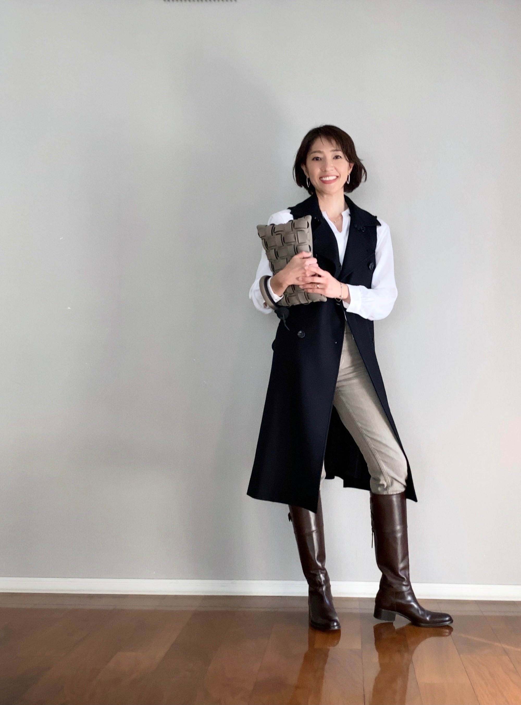 22冬 ブーツで叶える大人のおしゃれ ボトムス別 ブーツ履きこなしコーデ Web Eclat 50代女性のためのファッション ビューティ ライフスタイル最新情報