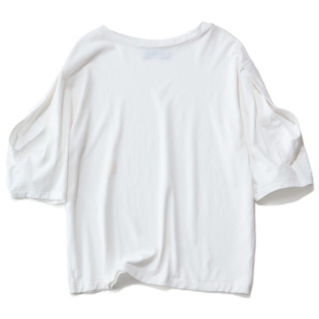 SAYAKA DAVIS オープンスリーブTシャツ(ホワイト)