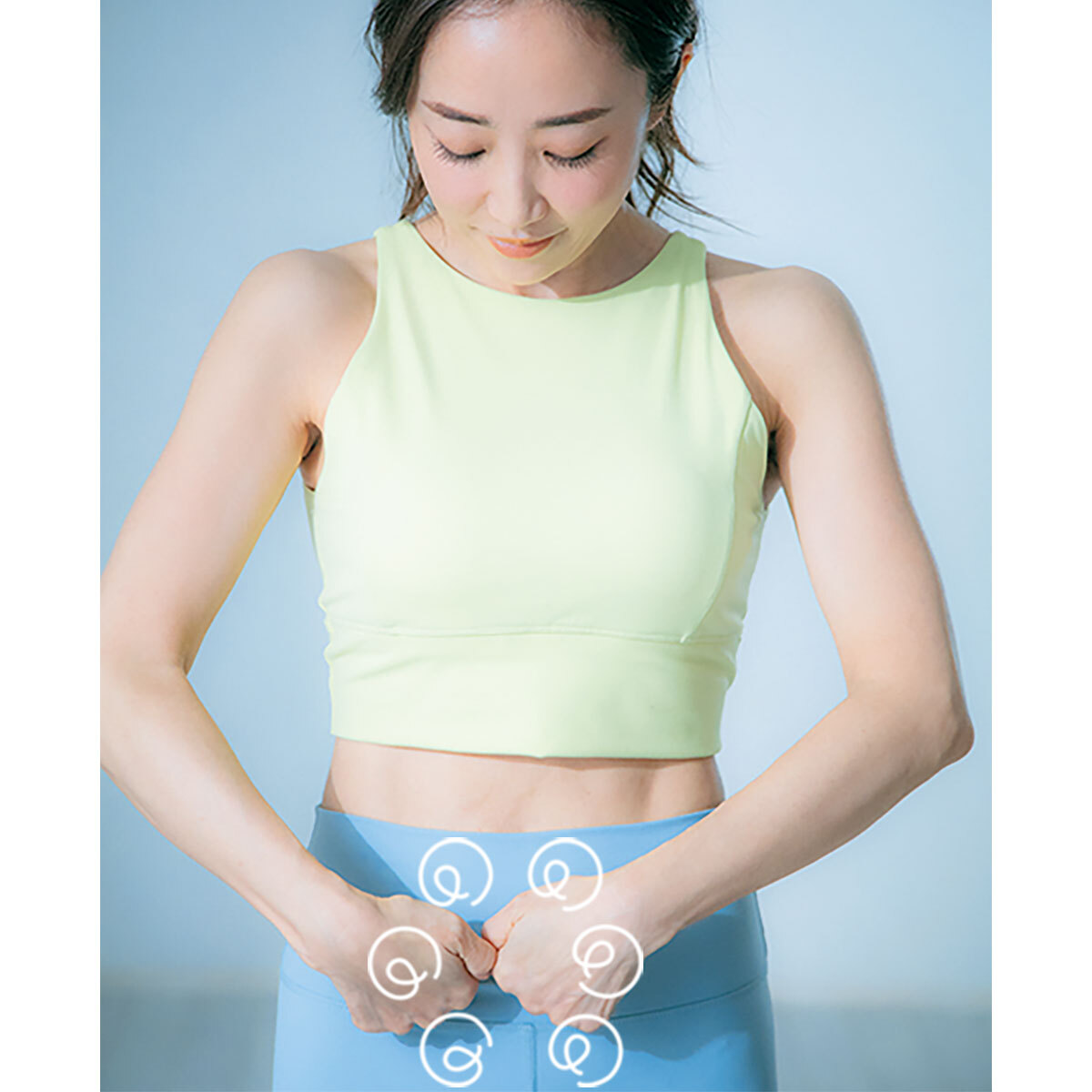 神崎恵 腸マッサージ1