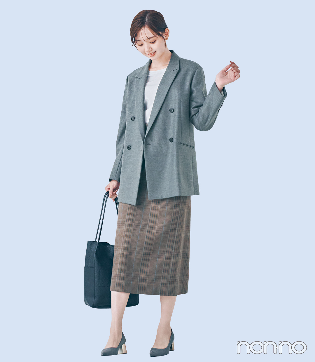 江野沢愛美の社会人御用達ブランドLISTの【アンクレイヴ】コーデ3-3