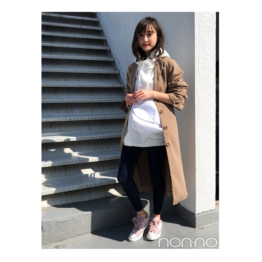 鈴木友菜が着こなすスーパーストレッチスキニー【毎日コーデ】_1_1