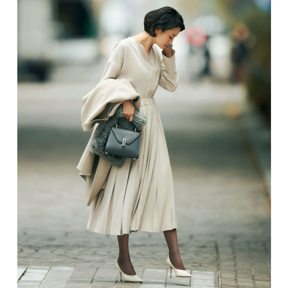 忙しいアラフォーを救う 一枚でサマになるワンピースコーデまとめ ファッション誌marisol マリソル Online 40代をもっとキレイに 女っぷり上々