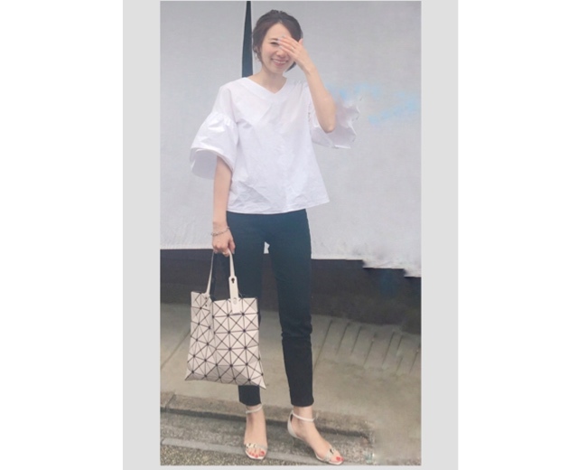 友人とドライブの日 MICA&DEALのブラウス