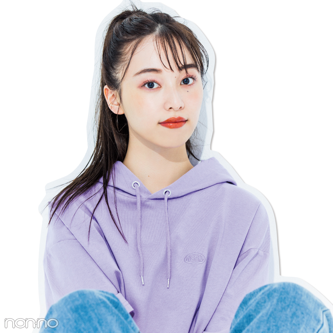 前髪 ひとつ結び の記事一覧 Non No Web ファッション 美容 モデル情報を毎日お届け