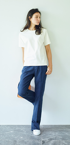 デザインと素材に自信あり! 大人女性をきれいに見せる“今年の指名買いTシャツ”_3_1