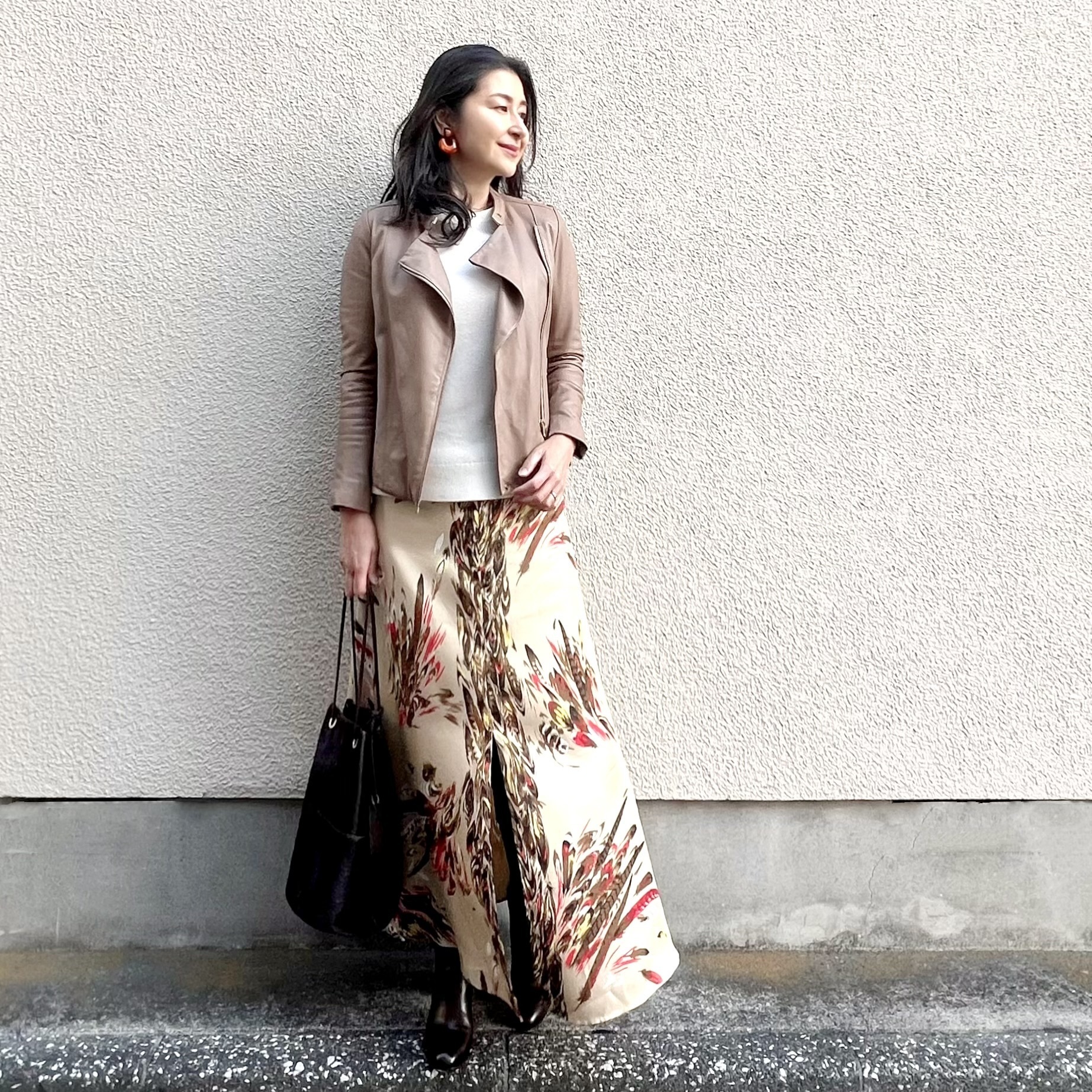 50代の憧れ富岡佳子さんの私的コーデを大公開 人気記事週間ランキングtop10 Web Eclat 50代女性のためのファッション ビューティ ライフスタイル最新情報