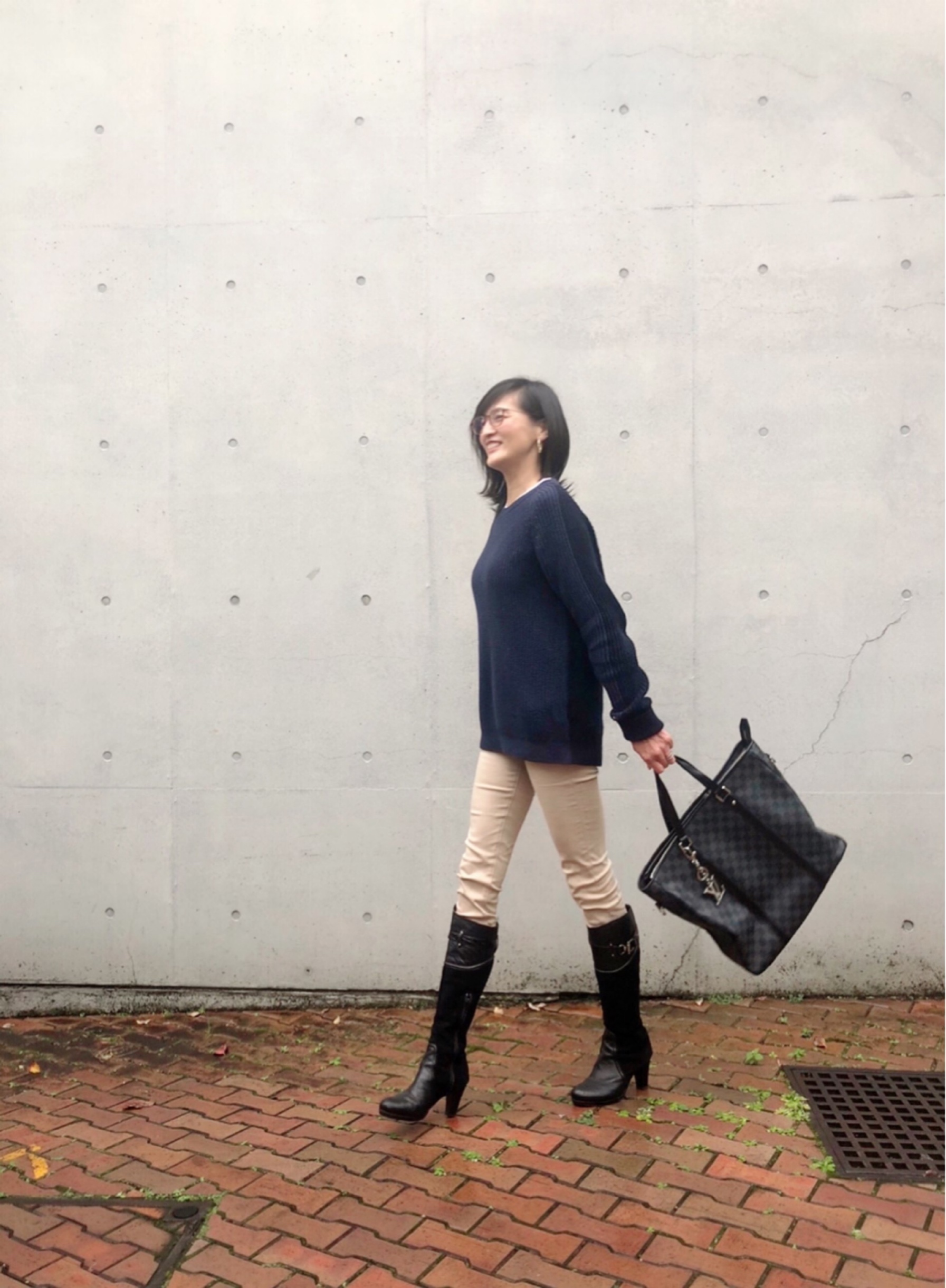 あったかニットのカジュアルコーデ 華組 豊田真由美のブログ 華組ブログ Web Eclat