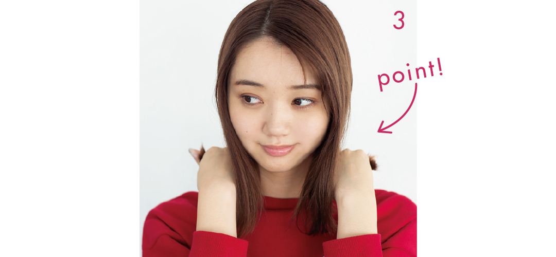 【ヘアアレンジ】カジュアル服に似合う今っぽタイトヘアはこう作る!_1_6