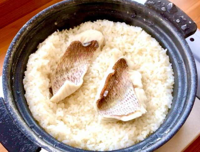 炊き込み塩ベース「鯛めし」