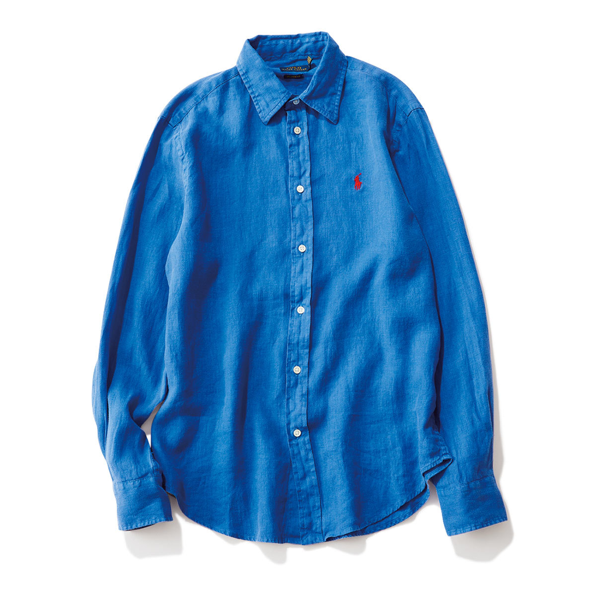 40代ファッション2019年夏のお買い物_RALPH LAURENのリネンシャツ