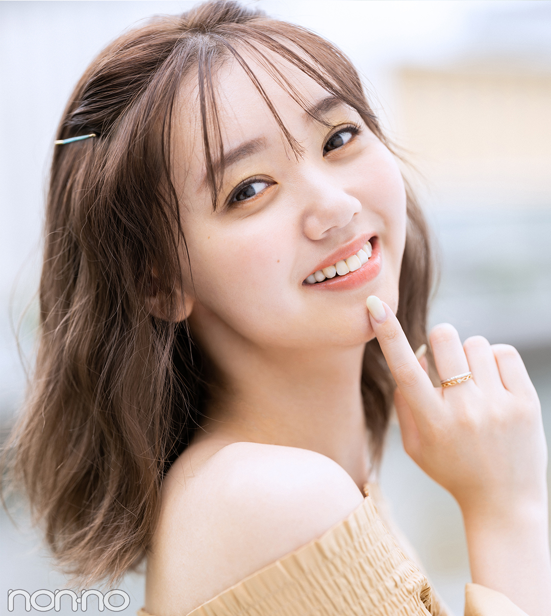 一緒にいるだけで元気になれる ハッピーなモテ顏 江野沢愛美