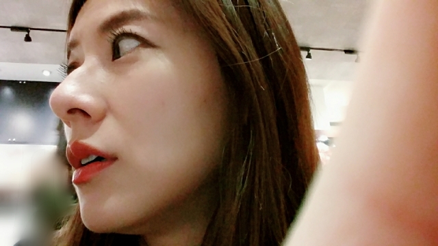 やだよ~という中で子供が撮ってくれた写真。撮ってもらい、良かった!最近の写真がなかった…!