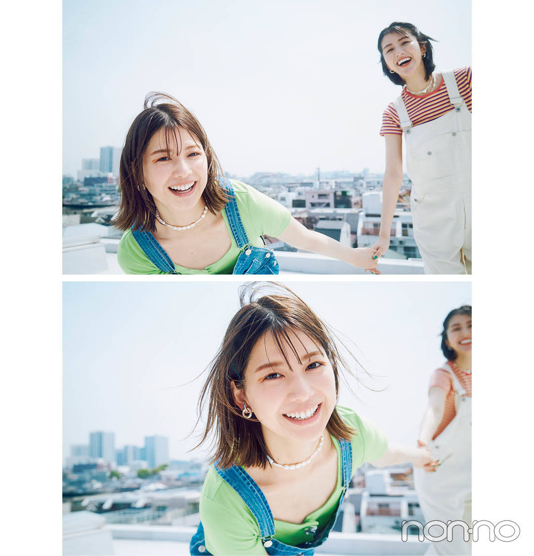 土生瑞穂(櫻坂46)×渡邉理佐3-2