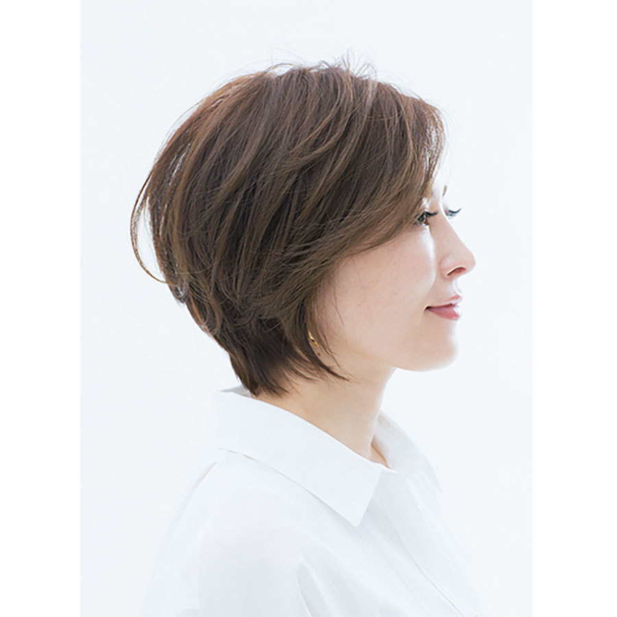 横から見た アラフォーに合う人気ヘアスタイル7位