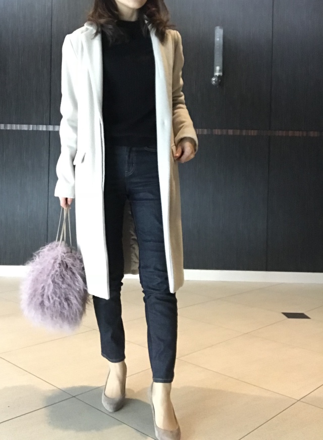 変わらず好きなのはシンプルなデニムスタイルです