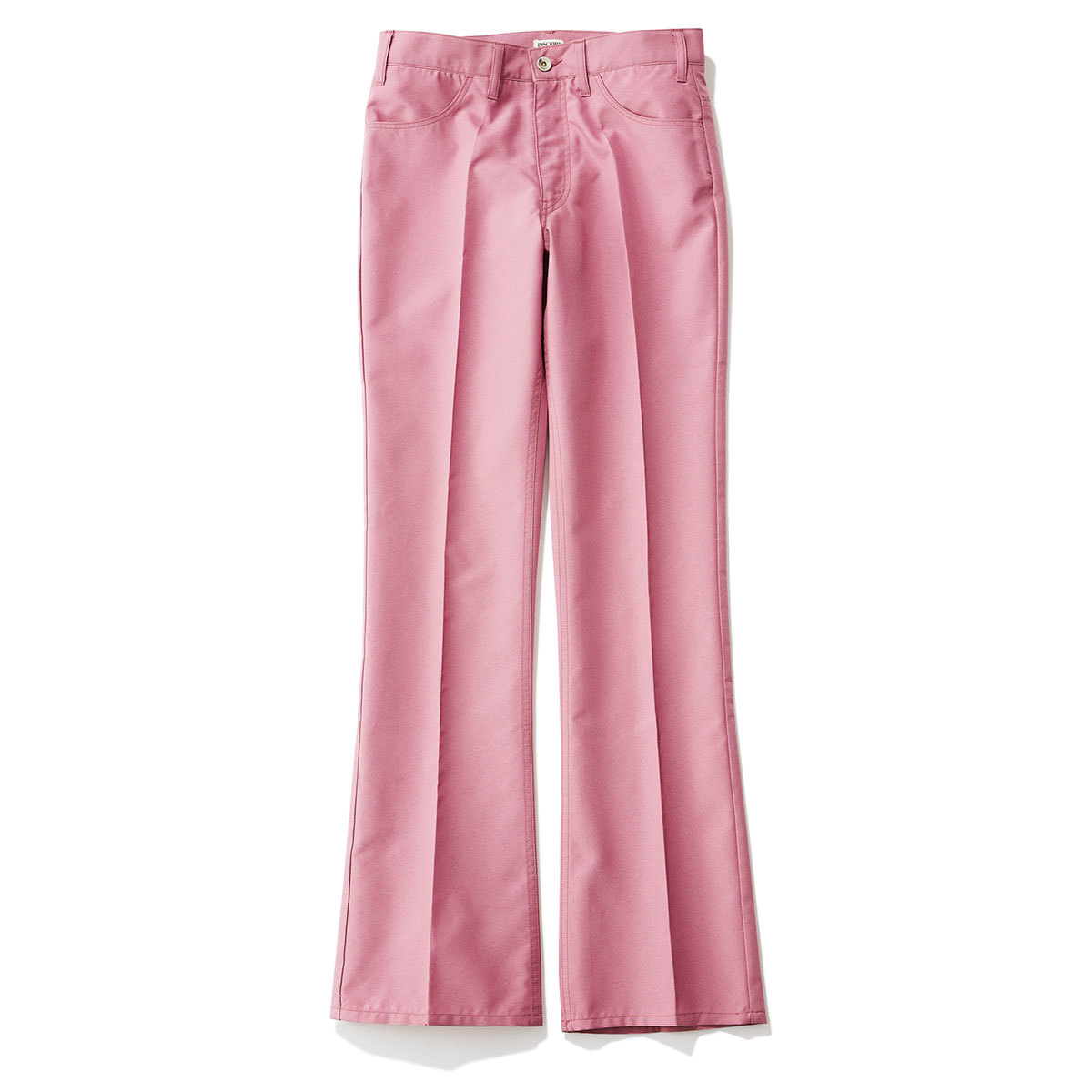 40代ファッション2019年夏のお買い物_ピンクフレアパンツのINSCRIRE