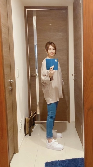 小柄な私でも嬉しいスニーカー Nike エアフォース1 ファッション誌marisol マリソル 40代をもっとキレイに 女っぷり上々