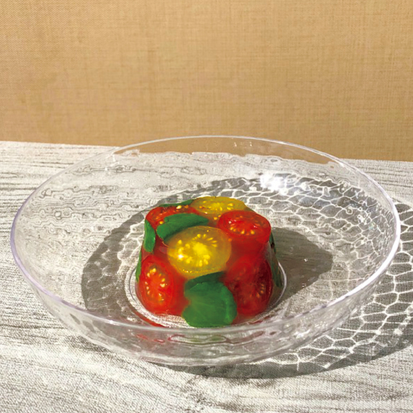 手羽元スープで作ったコラーゲンたっぷりゼリー寄せ