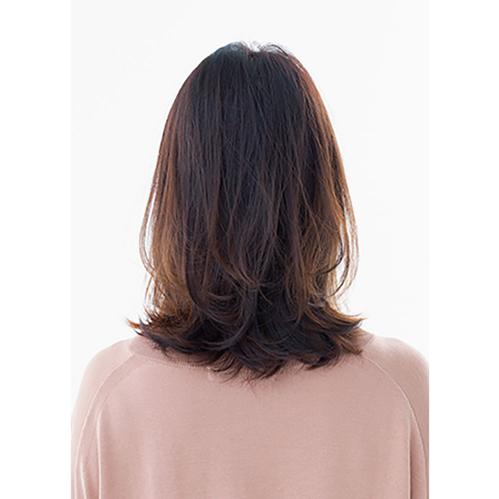 後ろから見た人気ランキング4位のヘアスタイル