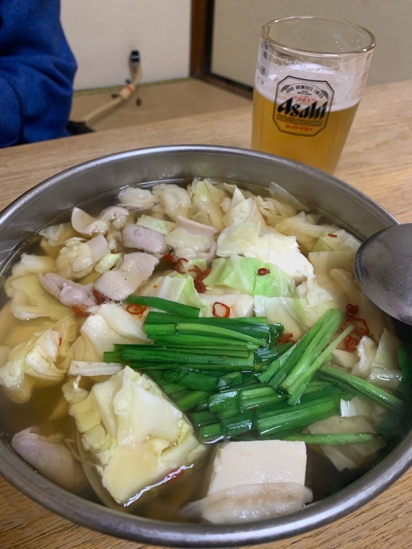 これでモツ鍋一人前、驚愕の680円!