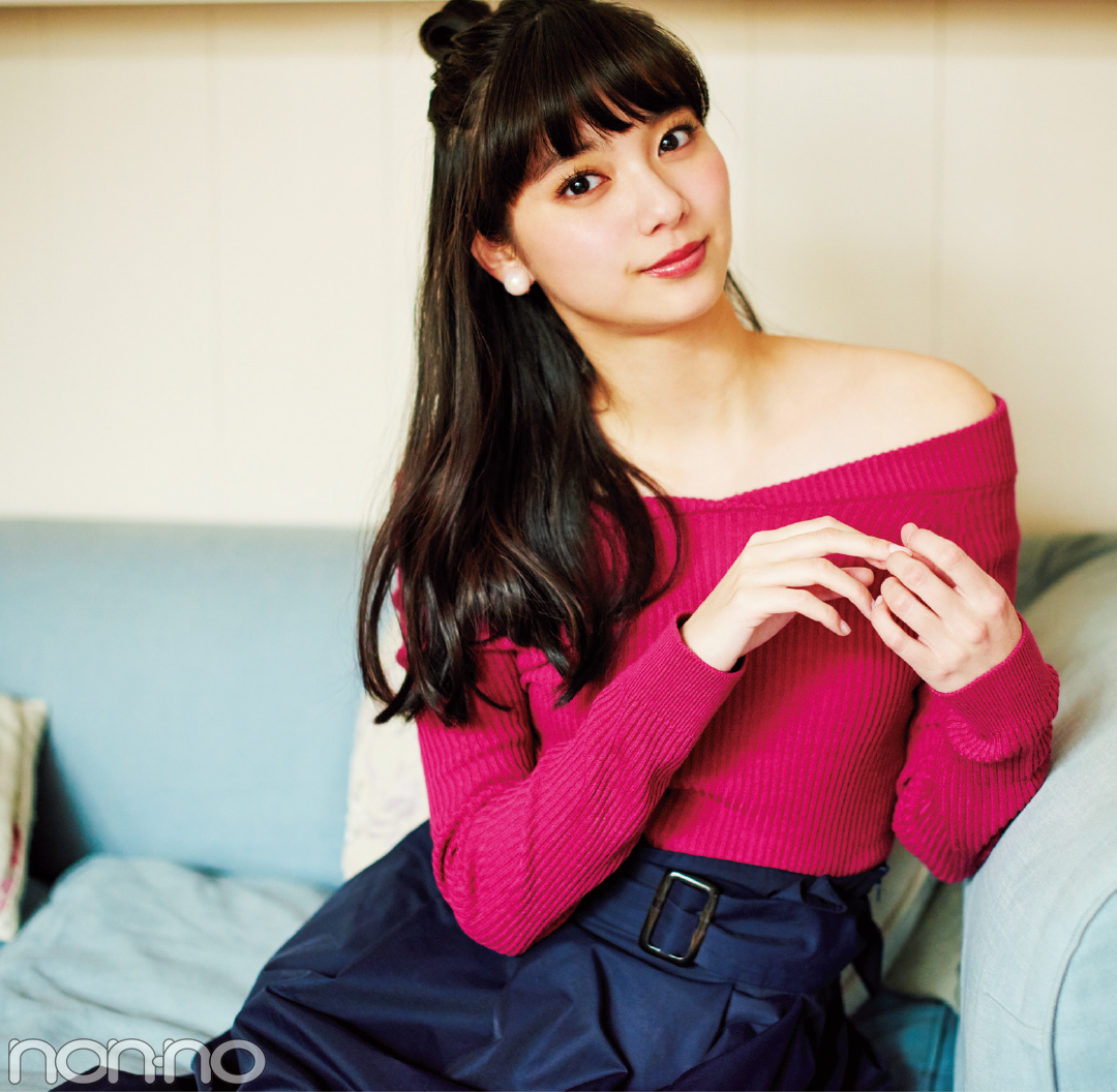 優愛&七瀬が登場♡ 春は「普通にも着られる」進化形オフショルトップスが大本命!_1_4