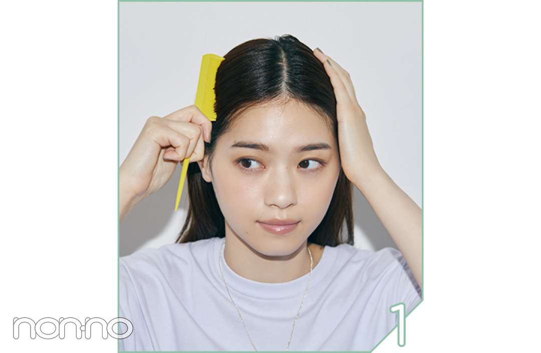 西野七瀬のトップス×盛れるヘアアレカット6-3
