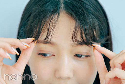 裏技ヘアアレ♡ 赤ちゃんのようなうぶ毛っぽさを出すには?【今どきBABYフェイス⑪】_1_9