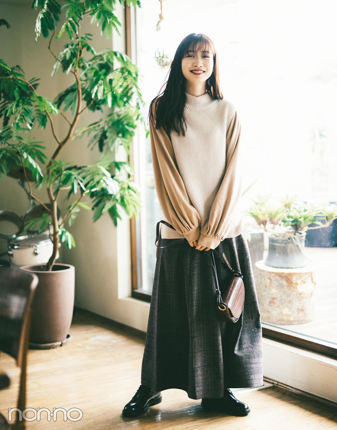 大好評ニットベストQ&A♡ 小柄な人の選び方は? 学生っぽく見えないコーデって?_1_3