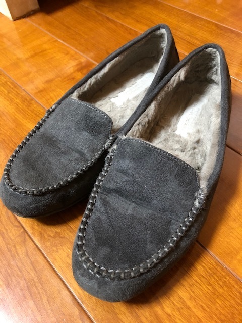 United Arrows Green Label relaxing フェイクファーウォームモカシン