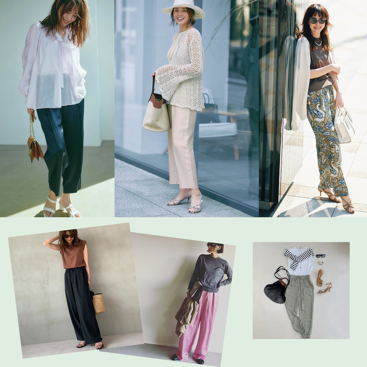 おしゃれ度を上げる最旬パンツはこれ 21春夏のパンツコーデまとめ 40代ファッション ファッション誌marisol マリソル 40代 をもっとキレイに 女っぷり上々