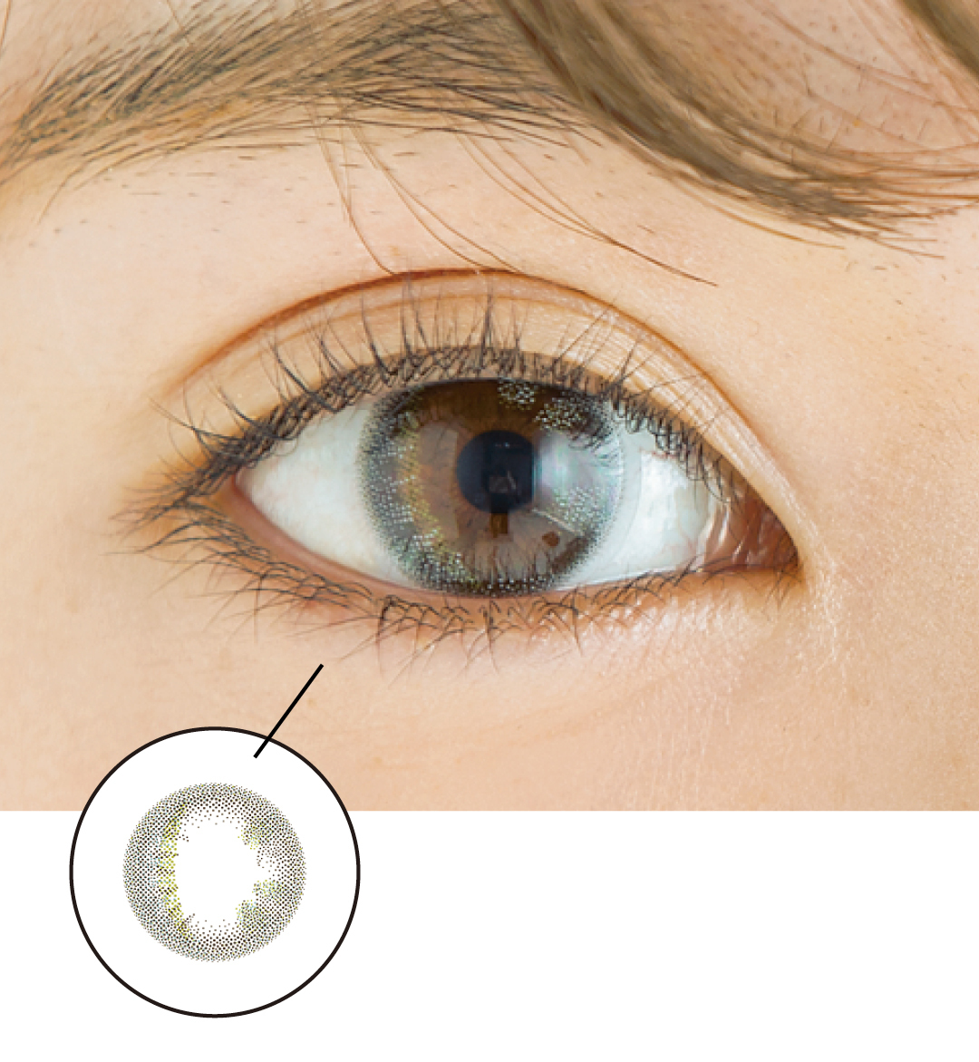 今っぽうるみ目に必要なのは カラコンじゃなくてキャッチライトレンズ Non No Web ファッション 美容 モデル情報を毎日お届け