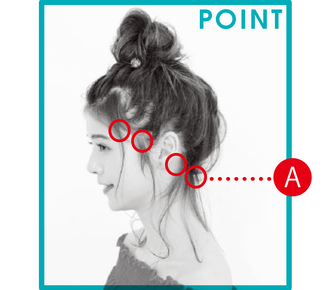 小顔へアのPoint
