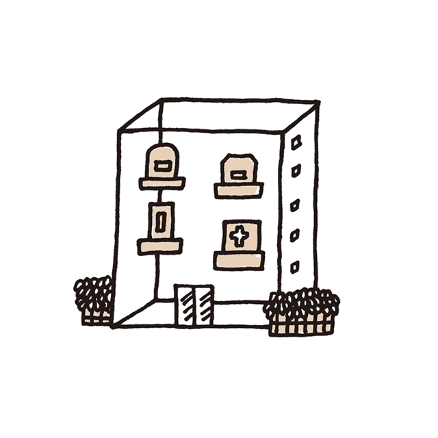 屋内墓