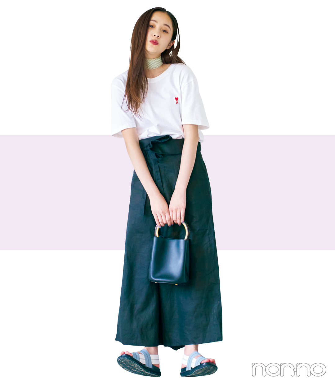堀田真由の夏私服1週間コーデday4