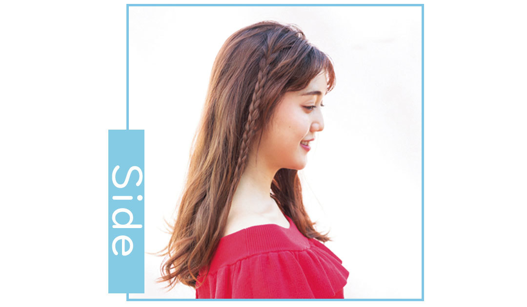 簡単★ミディアム&ロングのBBQ映えヘアアレンジHOWTO!_1_3
