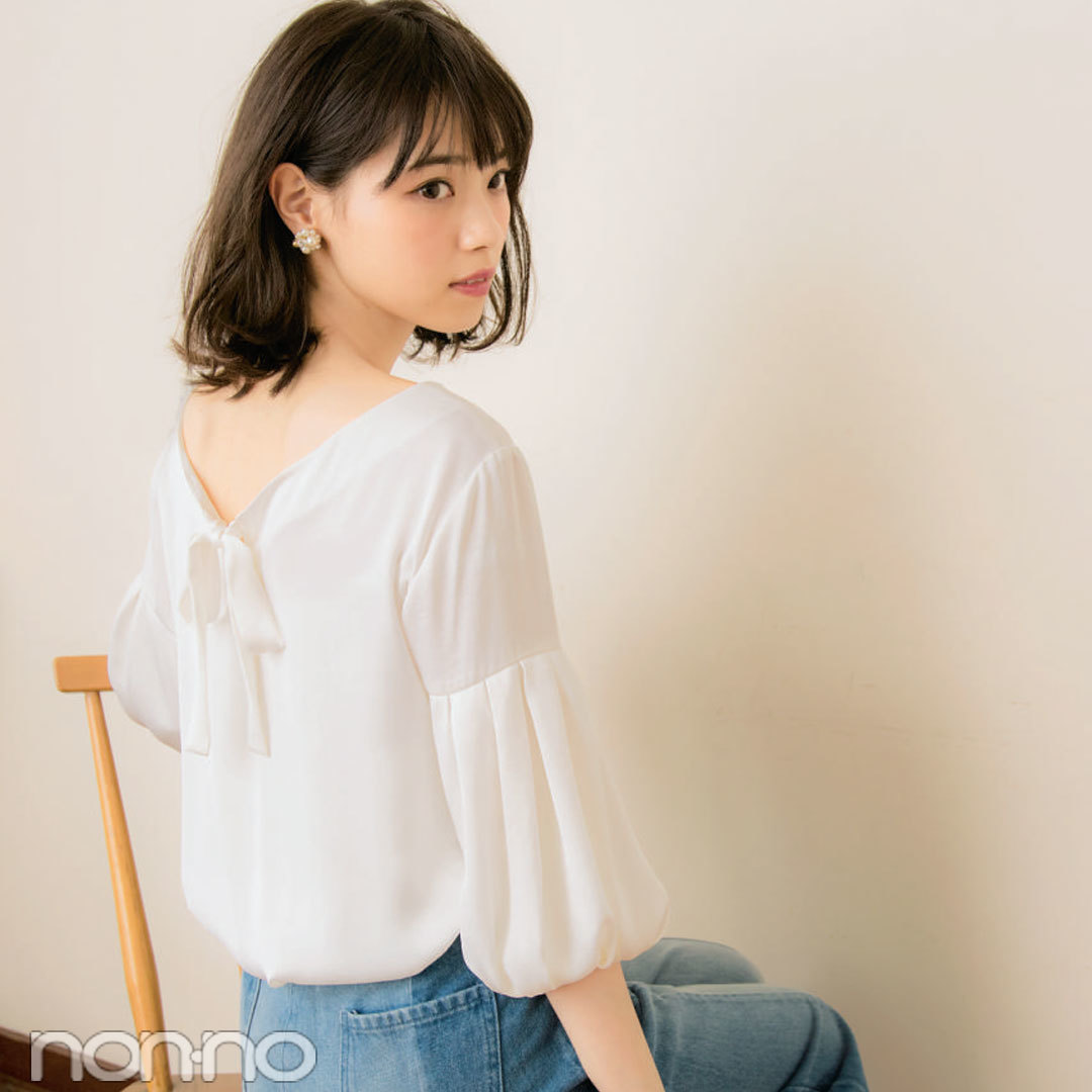 即買い!春トップス②後姿がカワイイ♡バックリボンつき_1_2