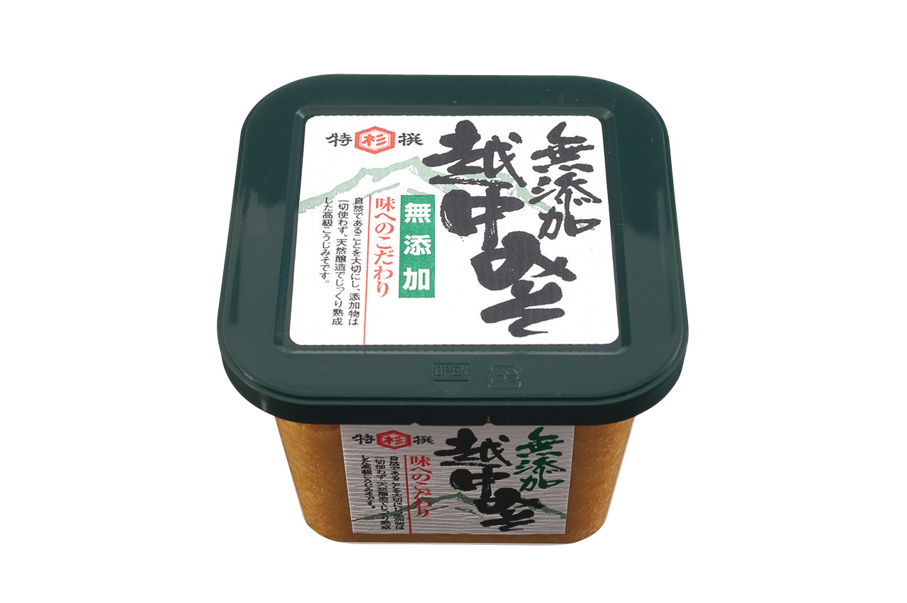 コクのある甘味が魅力 杉野味噌醤油の「無添加越中みそ」_1_1
