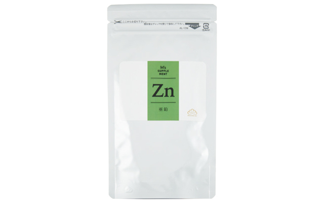 M’s supplement Zn 60カプセル入り ¥6,480/松倉クリニック表参道