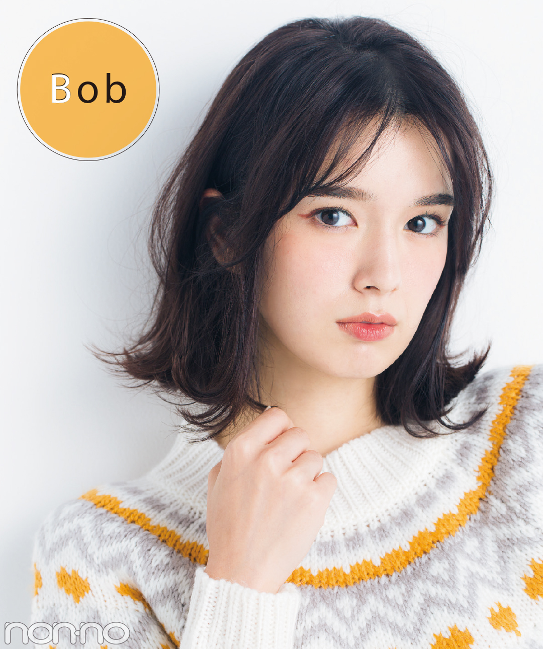 ボブヘアは夜ブローで朝時短! 今っぽテクを公開★_1_4