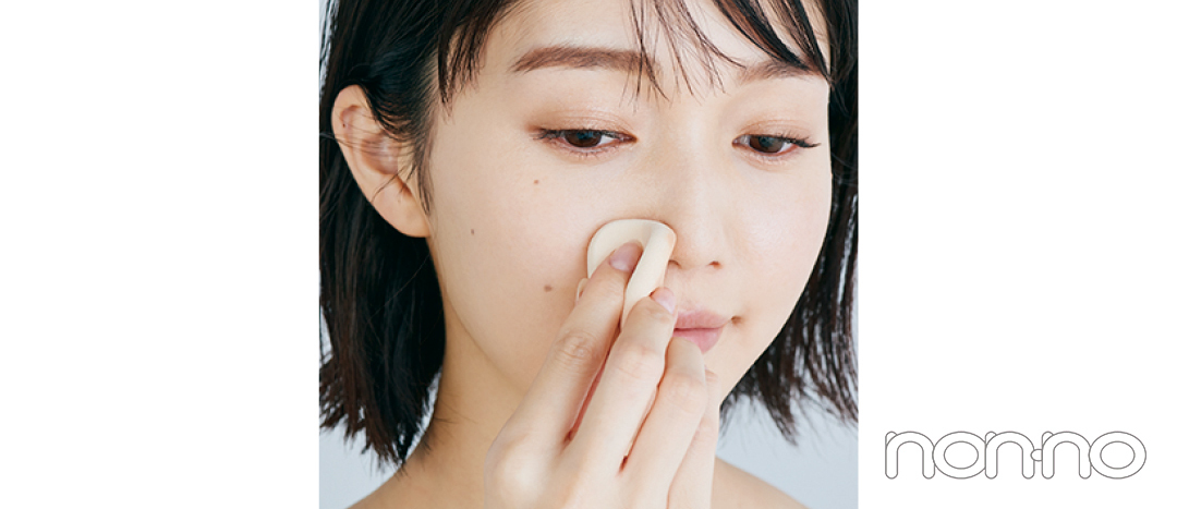 松川菜々花の好きな人の前で「崩れない」ベースメイク プロセスカット4-6