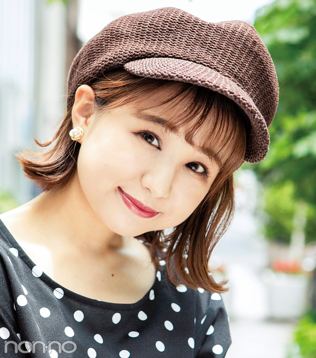 リアルなお手本♡ non-no専属読モ・カワイイ選抜の夏の帽子スナップ!_2_1
