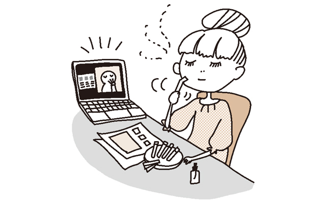 アロマをテイスティング