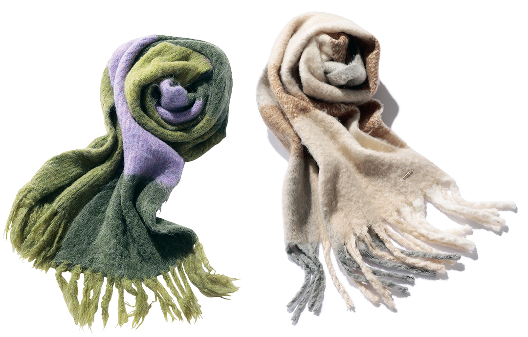 なんだか決まらない を解決 種類別 マフラーの正解バランスとは Non No Web ファッション 美容 モデル情報を毎日お届け