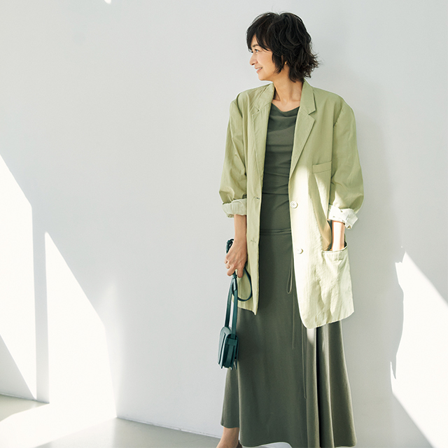 LEMAIREのジャケット 富岡佳子