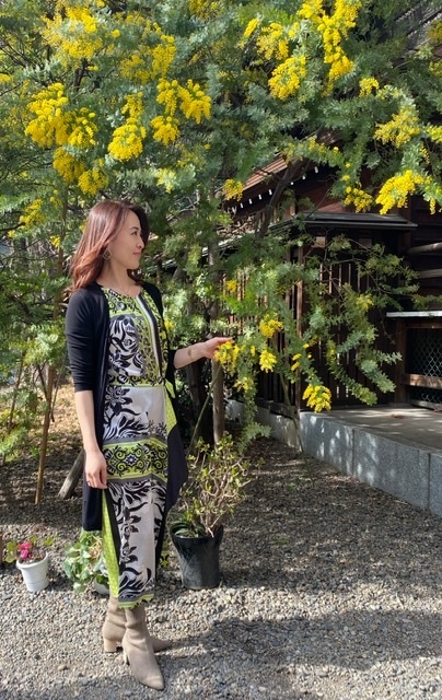 ミモザが美しい蔵前神社へ チームjマダム 美由紀のブログ チームjマダムブログ Web Eclat