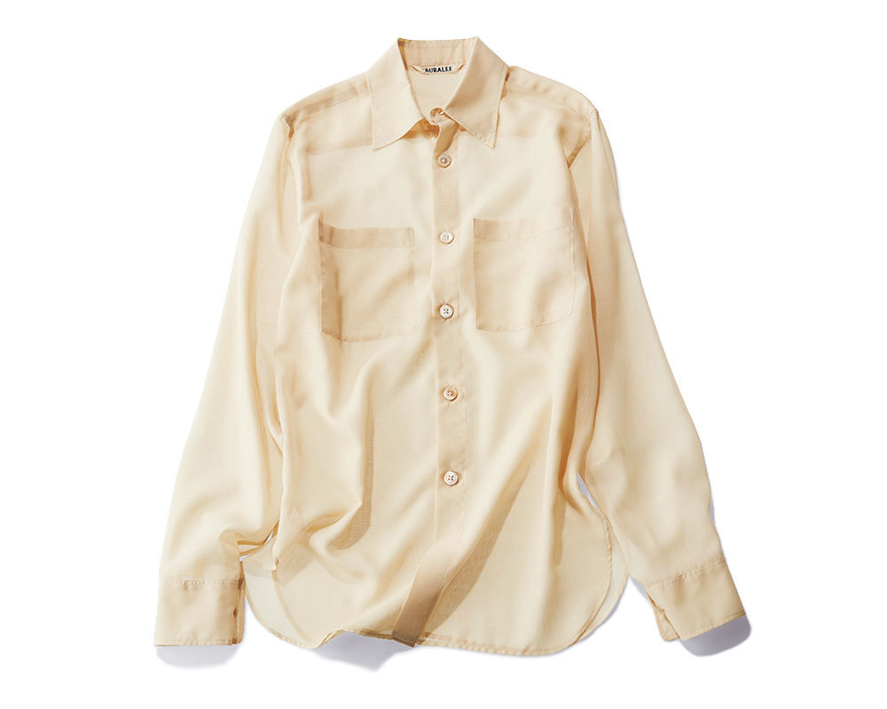 シャツ¥35,200/オーラリー